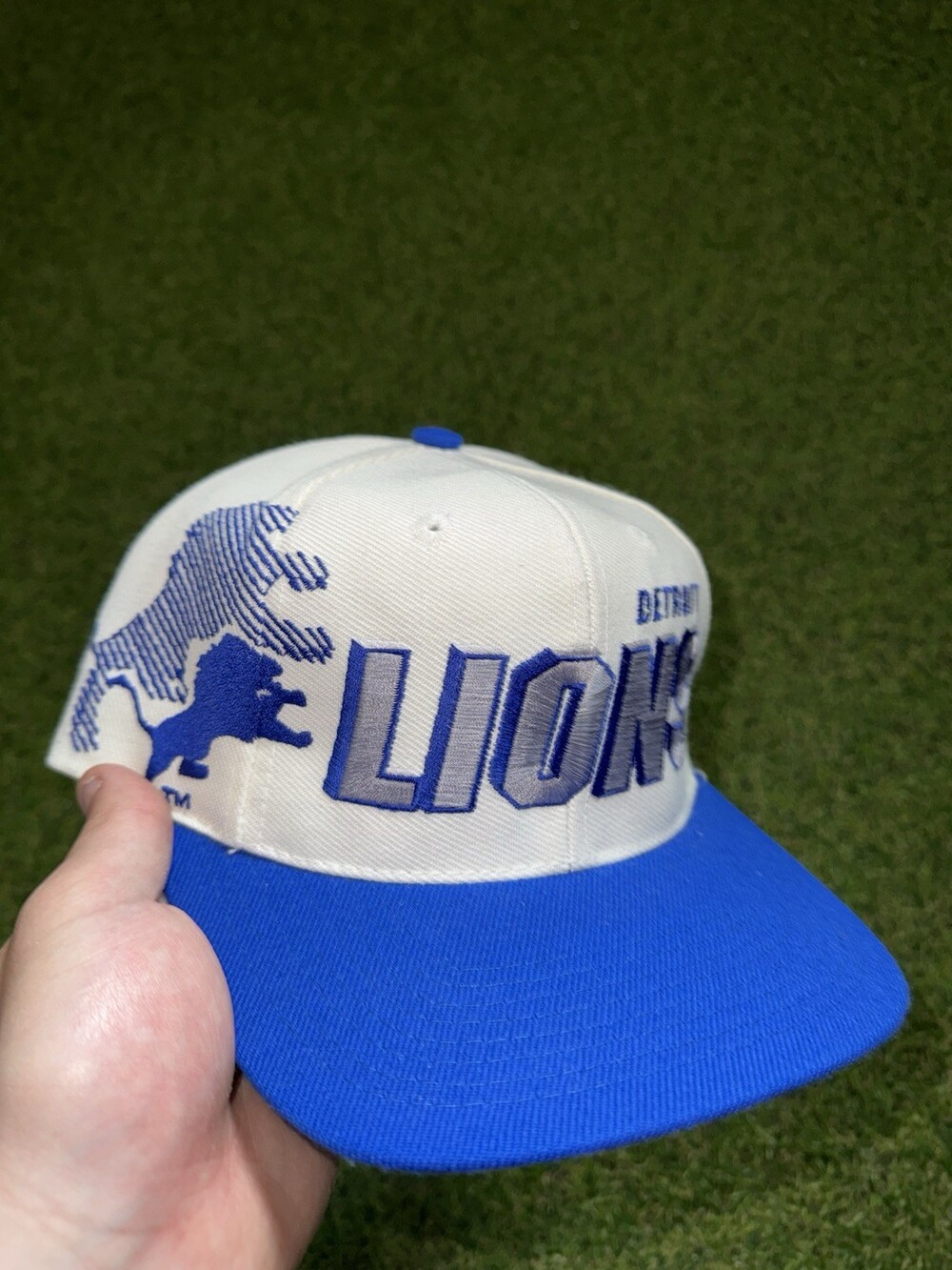 Vintage Detroit Lions Shadow Snapback NFL